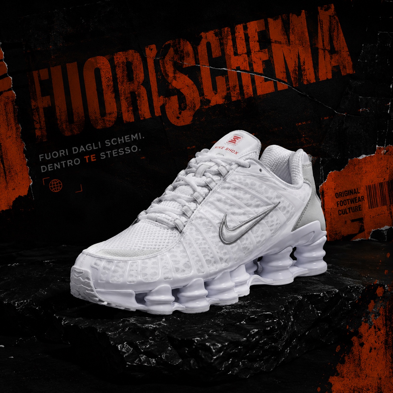 Nike Shox White